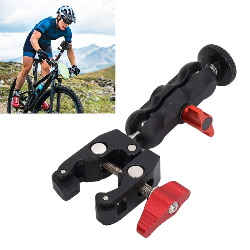 Camera Super Clamp Ball Head Crab Claw Clip Universal Monitor