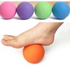 Stretching single massage ball stretching ball acupressure Single massage ball pink 5ea