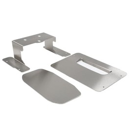 Compatible with Silverado 1500 Tailgate Handle Relocator Kit, 304 Stainless Steel, 1999-2006, GMT800 Platform