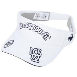 Cox Sportif QGCXJC50 Women's Visor, Classic Logo Design, Twill Sun Visor, UV Care, Golf, WH00 (white)