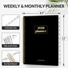 SUNEE 2026 Planner, Weekly and Monthly Calendar Planner, January 2026-December