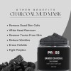 Mascarilla Facial De Carbón De Bambú Press Skincare Mascar