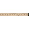 Westcott Wooden Yardstick Ruler with Metal Edges, (14351), 36-Inch, Wood
