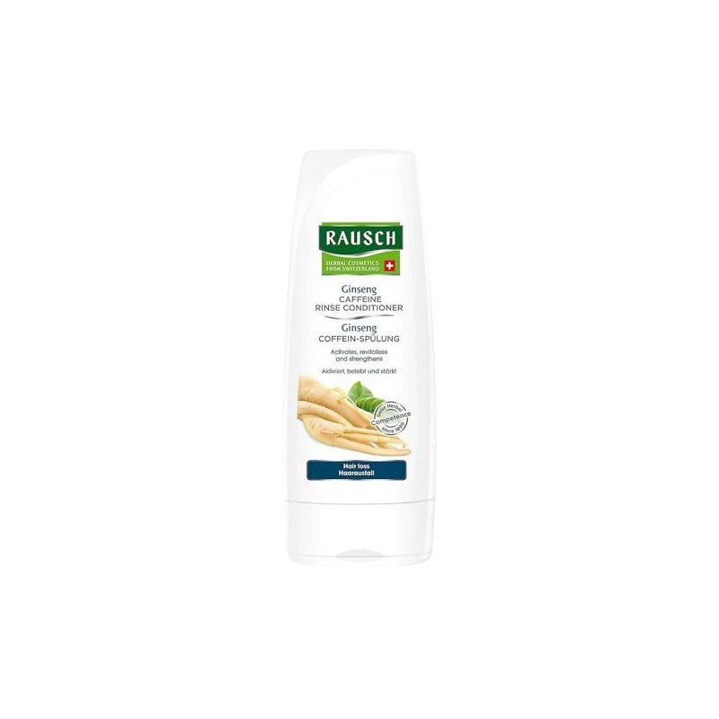Rausch Caffeine conditioner with ginseng 150ml -Relief for hair loss.