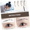 FOMIYES Sets Hair-like Eyebrow Stickers Instant Professional Brows No Surgery