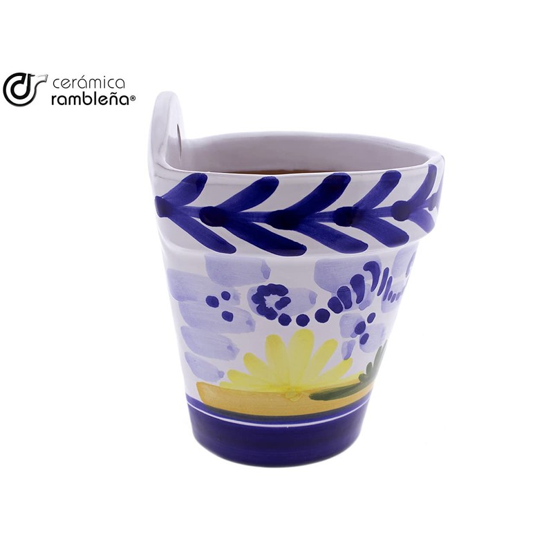 Ceramic Diamond Flower Pot Pendant Flower Pot Hanging Flower Pot