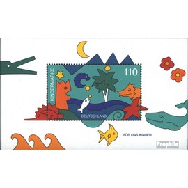 Prophila Collection BRD (BR.Deutschland) Block42 (Complete Edition) First Day Special Stamp Stamped 1998 For Us Children (Stamps for Collectors)