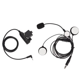 ciciglow Motorcycle Helmet Headset U94 PTT 7.1mm Military Hunting Helmet Headphones Walkie Talkie Headset for T5428 6200C T80 and Other 2.5mm Intercom