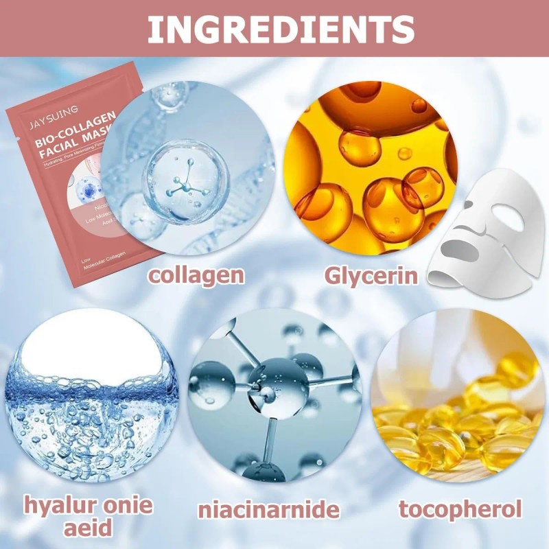 Mascarilla Colágeno Colageno Collagen Cara