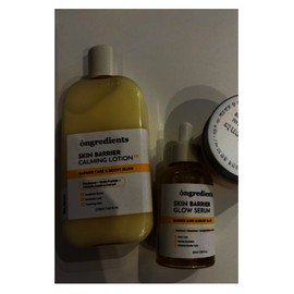 ongredients skin barrier calming lotion EX 220ml + clear glow serum 50ml / 온그리디언츠 ongredients 스킨 베리어 카밍 로션 이엑스 220ml+맑은 광채 속광세럼 50ml