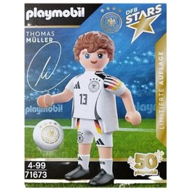 PLAYMOBIL DFB Stars Player Figures to Choose From - Limited Edition for Euro 2024 (71673 - Thomas Müller)