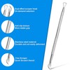 Lottery Ticket Scratcher Tool 5PCS Portable Multi-Use Metal Lotto Scraping