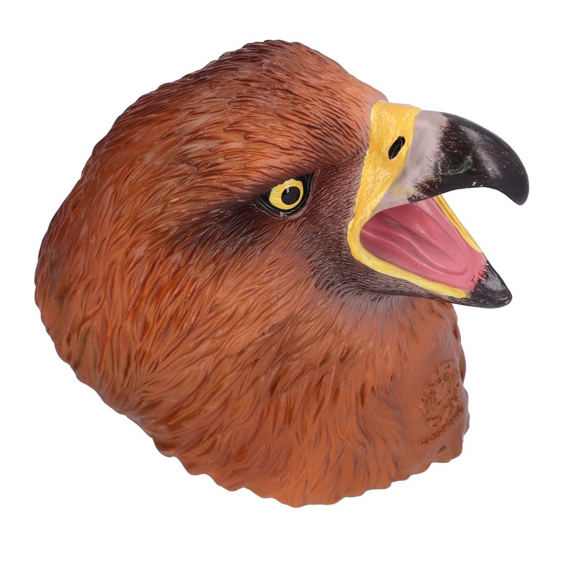 Bald Eagle Hand Puppet Realistic Open Movable Mouth Interactive Bird