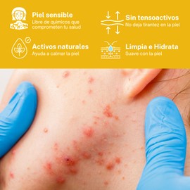 DIADIÉ Jabon para piel sensible. 3pack. Jabon Para cara y manos. Hidratante