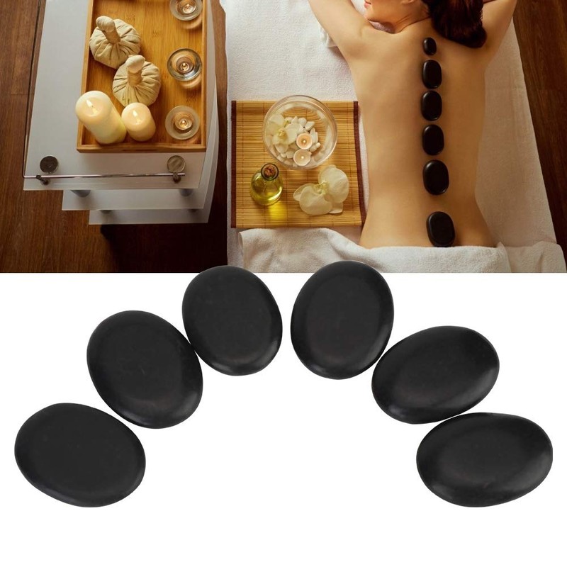 Ausla Hot Stone Massage Set, 12 Pieces, Warm Relaxing Massage