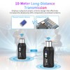 summina Wireless MIDI Adapter Rechargeable Audio Transmitter Receiver 2.4GHz Ultra-Low