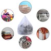 Mesh Laundry Wash Bag, Drawstring Laundry Bag, 60x80 cm Net