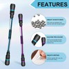 RoserRose 4-Piece Spinning Pen, Rotating Pen, Rolling Finger Rotation Pens,