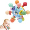 TOHIBEE Baby Montessori Sensory Toys for 0-6 6-12 Months, Teether