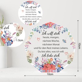 Valentinstagsgeschenk Geschenke für Paare Akryl-Dekorationen Liebes Geschenke für Freundin Geschenk Freundin Geburtstag Liebesgeschenke Geschenk für Sie Geschenk Hochzeit Geschenke Zur Verlobung