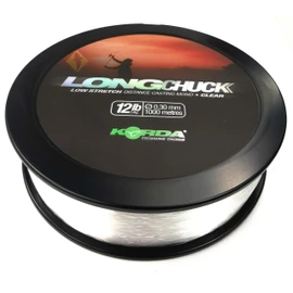 Korda LongChuck Low Stretch Distance Casting Mono Clear 1000m Spools: 10lb