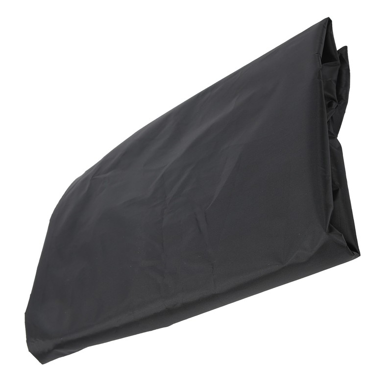 SilverCoated Lawn Mower Waterproof Cover High Temperature Resistance Dustproof Protector(Black
