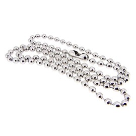 Ball Chain, Stainless Steel, 0.12 inches (3.0 mm), 17.7