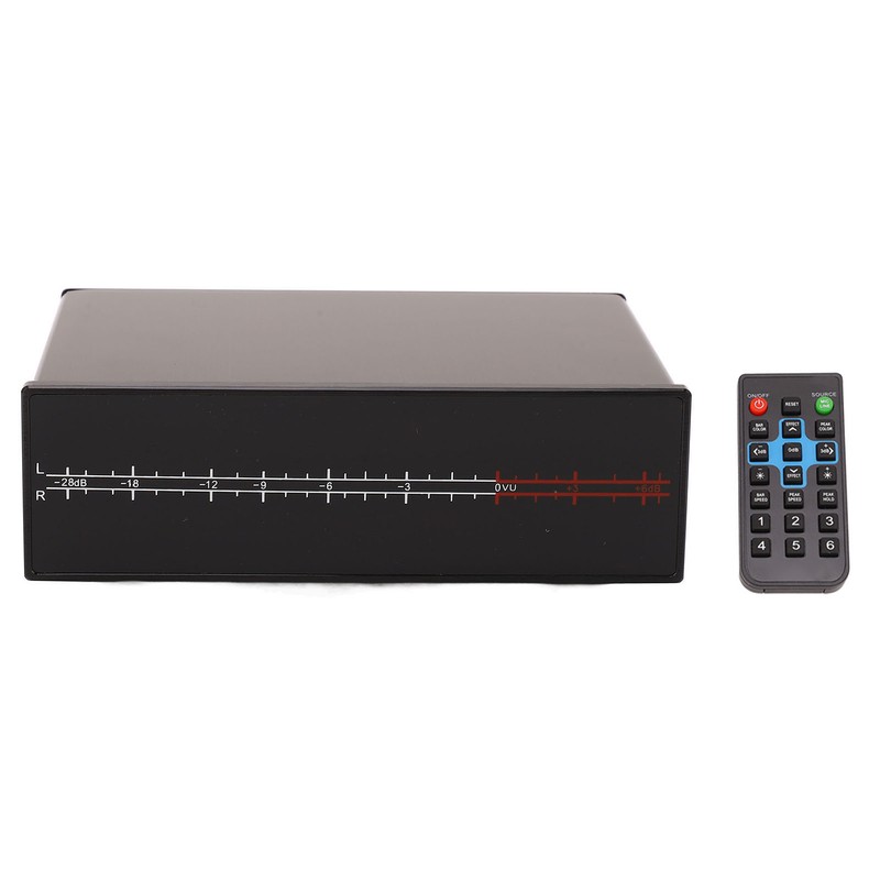 Dual Channel LED Sound Level Meter PPM VU Audio Spectrum