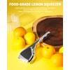 Bagrox Lemon Squeezer, Stainless Steel Lemon Juicer, Manual Juicer for