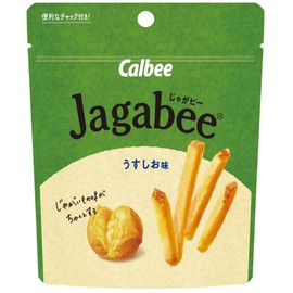 Calbee Jagabee Stand Pouch, Light Flavor, 1.4 oz (40 g) x 12 Bags