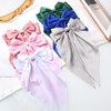 Hair Bows for Women 6Pcs Pink White Royal Blue Gray