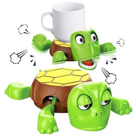 Funny Turtle Coaster, Animal Theme Coaster, 3D Printed Turtle Coaster, Open Eye Turtle Coaster, Coasters for Drinks, for All Types of Cups