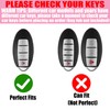 YIKECASE Key Fob Cover with Diamond Keychain, Car Key Holder