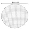 Round Grill Grate 25cm Diameter Stainless Steel 1.5mm Wire Barbecue
