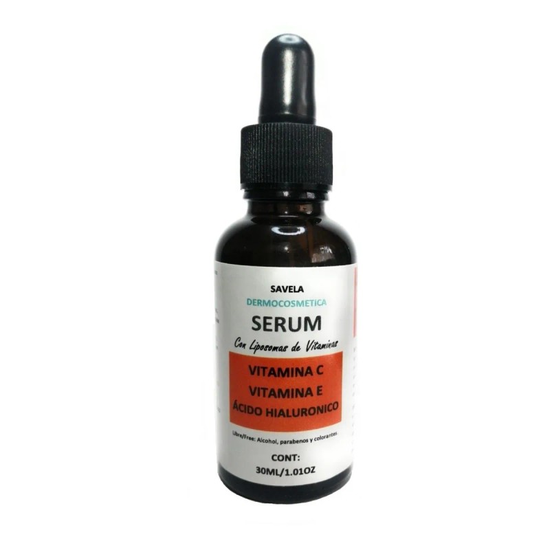 4 Serum Rutina Facial Vitamina C, Niacinamida, Ácido Hialuro