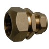 1/2" 7lb Lead to 15mm Copper Pipe Fitting - Lead