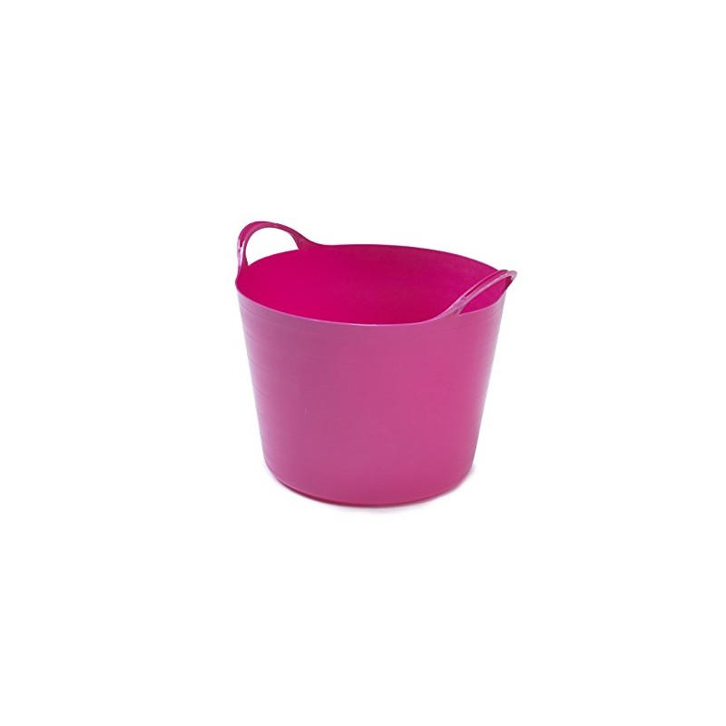 Whitefurze 14L Flexible Tub - Pink
