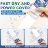White Paint for Wall, Fast-Drying Paint Roller Brush, Water-Based Wall