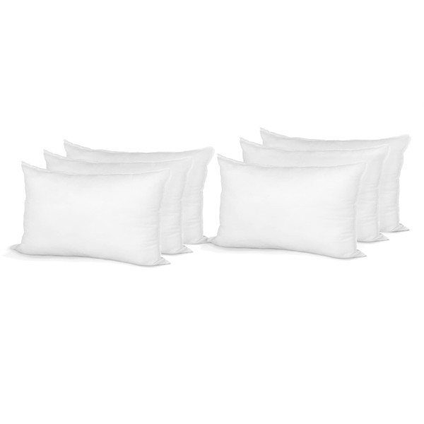 Hometex Throw Pillow Insert 12" x 16" Polyester Filled Standard