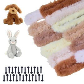 GLOBLELAND 12 Stück Chenille Pfeifenreiniger Stiele 40 Zoll Lange Chenille Pfeifenreinigerbürste Aus Fell Mit Puppenauge DIY Projekte Und Bastelbedarf Dekorationen Für Anfänger Kunsthandwerk DIY