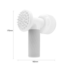 Beowanzk Dog | Cat Bath Brush, Automatic Foaming Dog Shampoo Washing Brush, Dog Grooming Bath Brush with Soap Dispenser, Portable Dog Bubble Brush Shower, Dog and Cat Washing Equipment