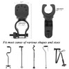 BAOZENP Universal Cane Holder for Drive Rollator, Wheelchair, Walker, Elderly