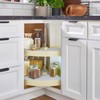 ZDLS Lazy Susan Shelf Liner,Silicone Lazy Susan Liners for Kitchen