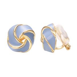 Yoursfs Women's Earrings, Simple, Painless Earrings, Won't Fall Off, Suitable Gift for Friends, Metal, No Gemstone