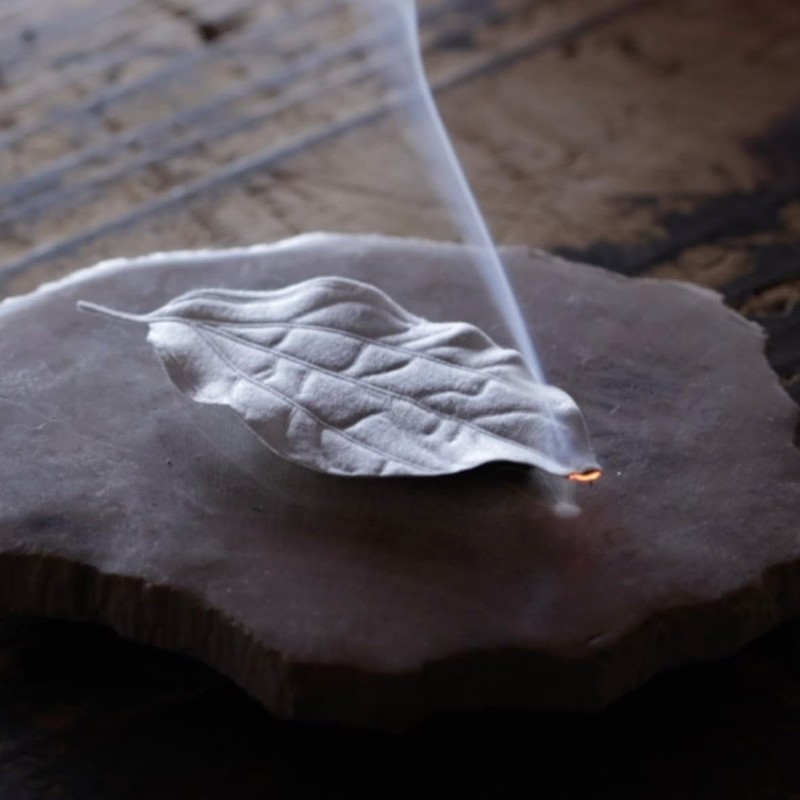 Leaf Incense HAKO Boxed Set with 6 Plates 1702 Kunjudo