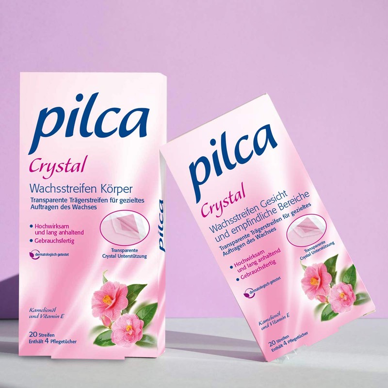 Pilca Cold Wax Strips for the Face - Hair Removal