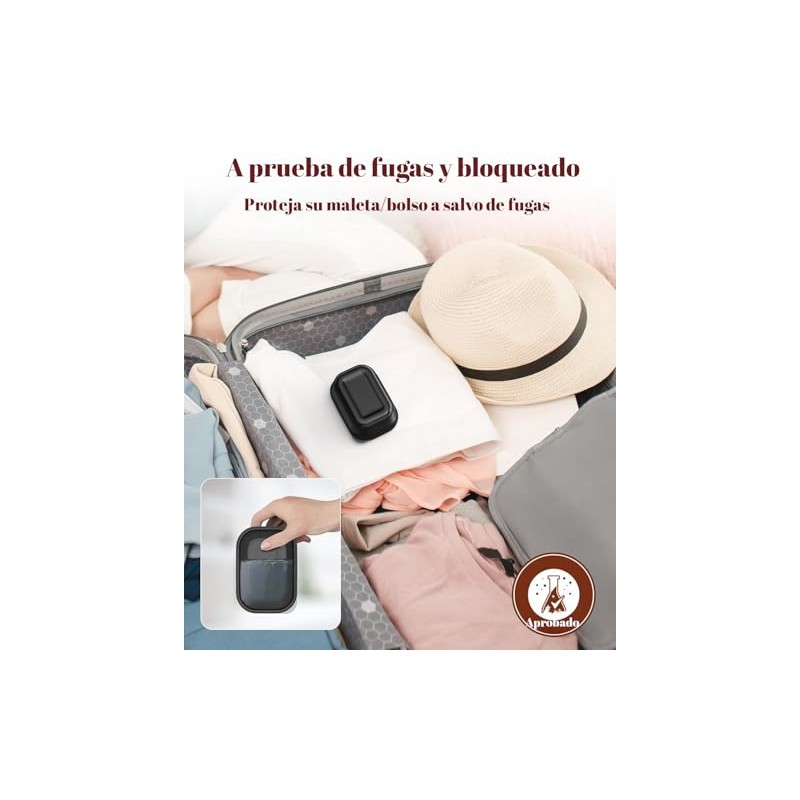 Timotech Jabonera para Viaje, Estuche para Jabón Sólido con Tapa