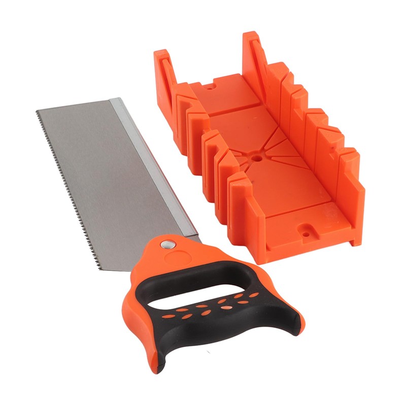 12 Inch Mitre Box with Multi-Angle Clamp and 14 Inch