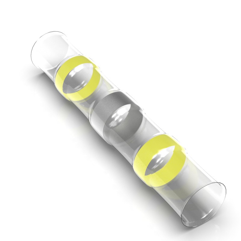 10 - 100 solder connector yellow Ø 6mm 4,0 -