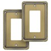 Henne Bery Rope Edge Decorative Wall Plate Switch Plate Outlet